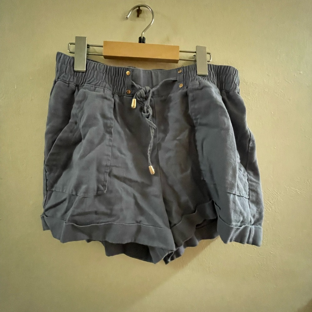Women's Gray Casual Shorts